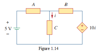 Figure 1.14 Example of a current-controlled voltage source.