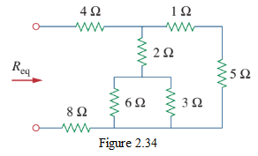 Figure 2.34 Circuit for Example 2.9.