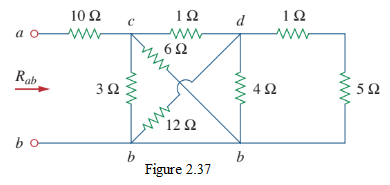 Figure 2.37 Circuit for Example 2.10.