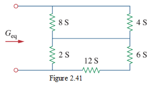 Figure 2.41 Circuit for Practice Problem 2.11.