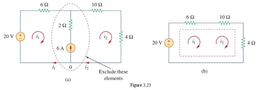 Figure 3.23 Circuit for Example 3.7.
