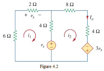 Figure 4.2 Circuit for Example 4.1.