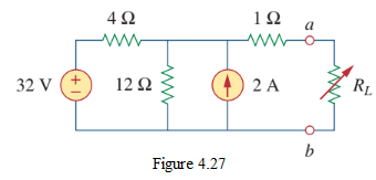 Figure 4.27 Circuit for Example 4.8.