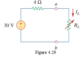 Figure 4.29 Circuit for Practice Problem 4.8.