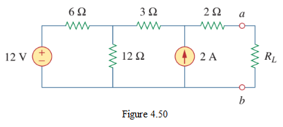 Figure 4.50 Circuit for Example 4.13.